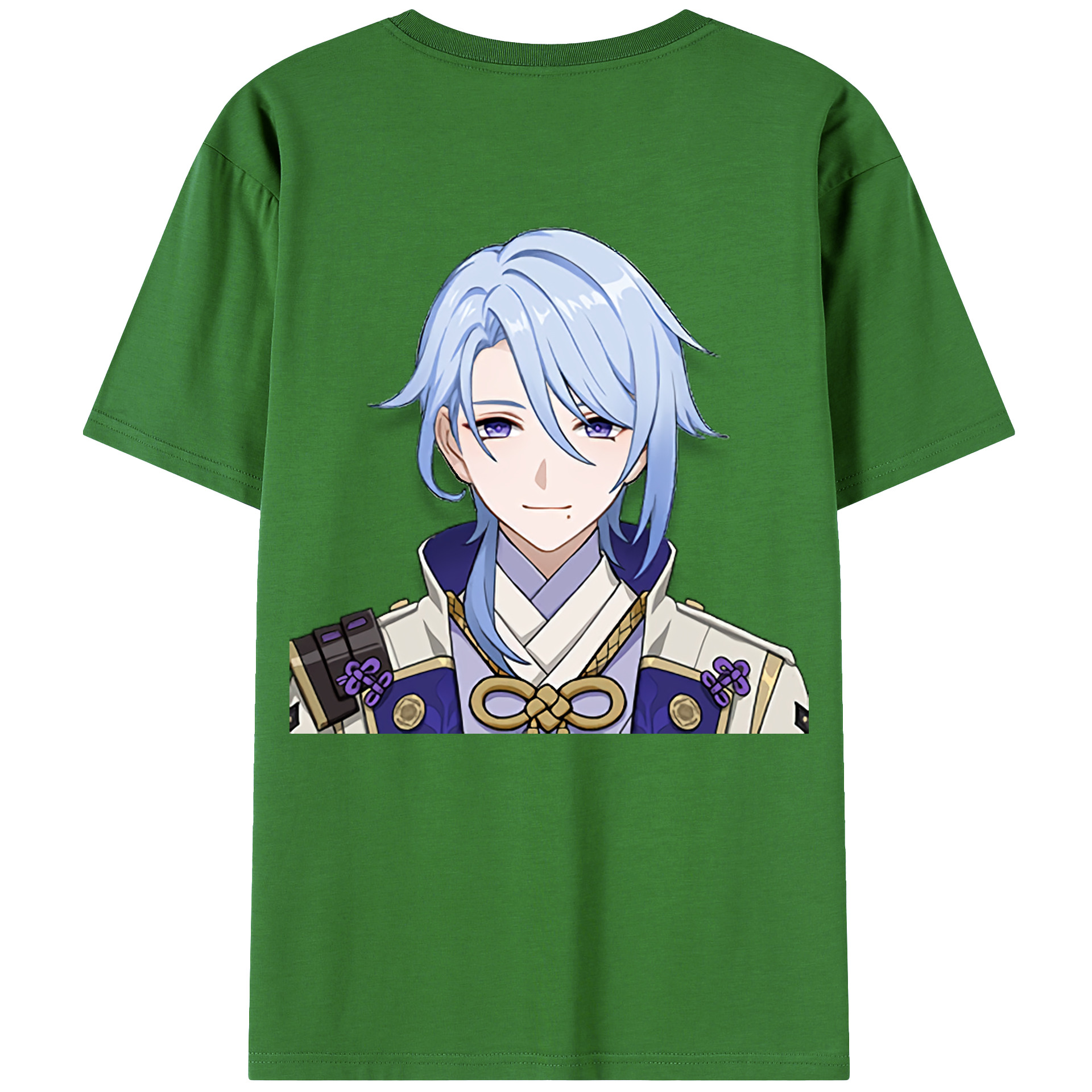 げんし神 神里綾人 かみさとあやと genshin Kamisato Ayato レディース半袖Tシャツ(バックプリント)